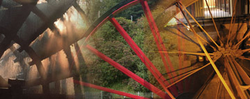 Functioning water wheels of England